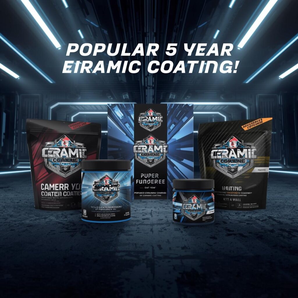 Popular 5-year ceramic coating kits